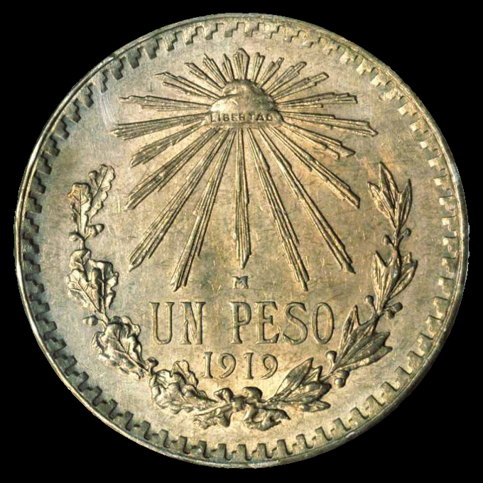 1 Peso mexicano