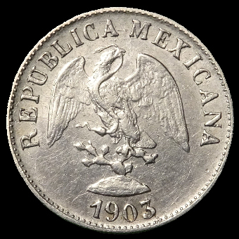 10 Centavos de peso mexicano