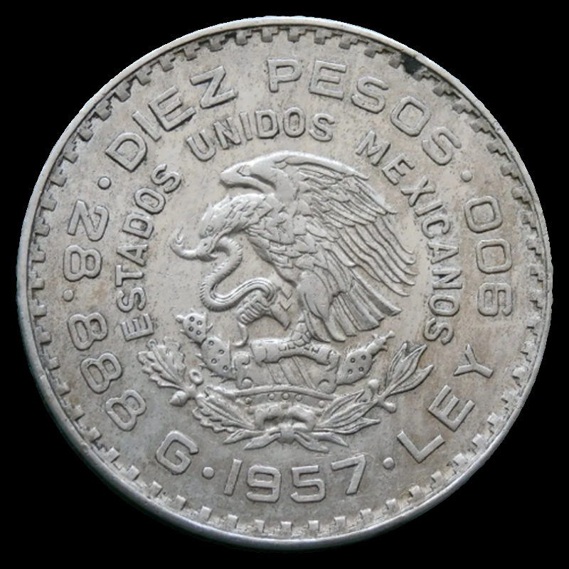 10 Pesos mexicano