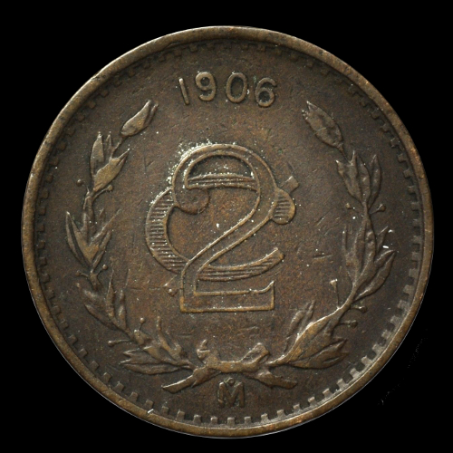 2 centavos de peso mexicano