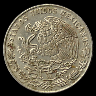 20 Centavos de peso mexicano
