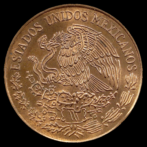 20 Centavos de peso mexicano
