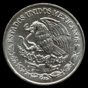 20 Centavos de peso mexicano