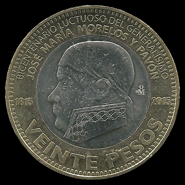 20 pesos mexicano