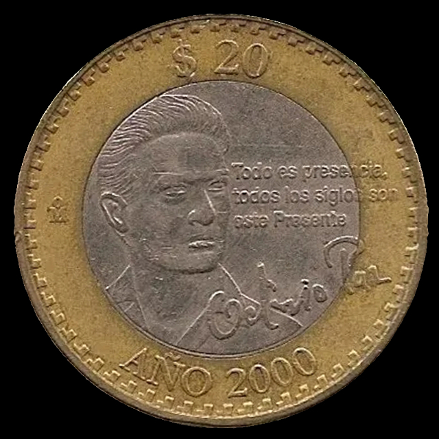 20 pesos mexicano