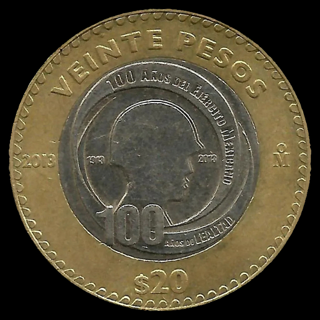 20 pesos mexicano