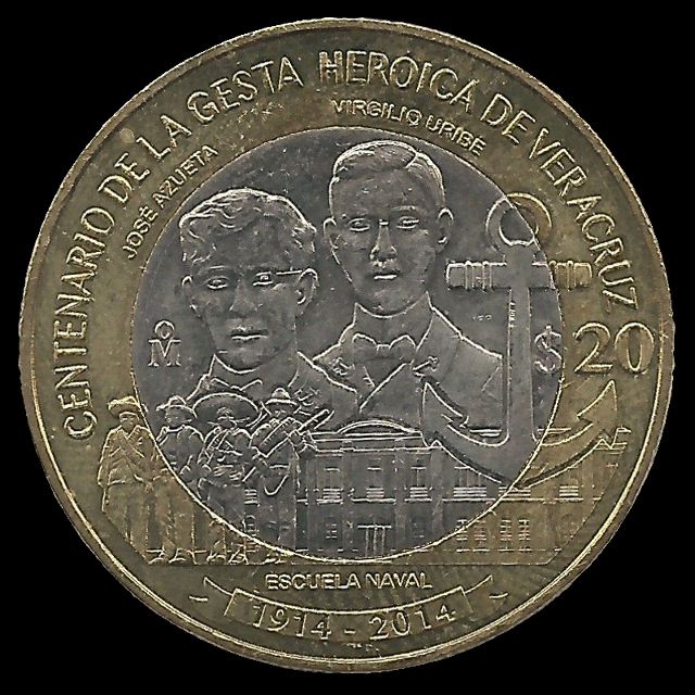 20 pesos mexicano