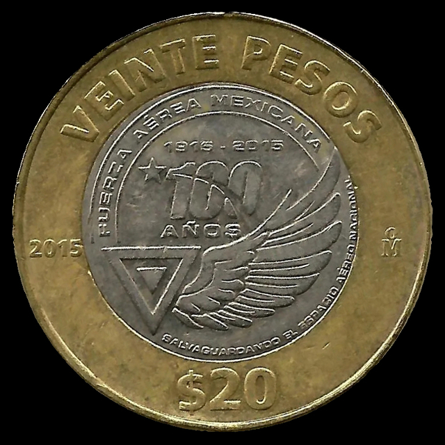 20 pesos mexicano