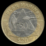 20 pesos mexicano