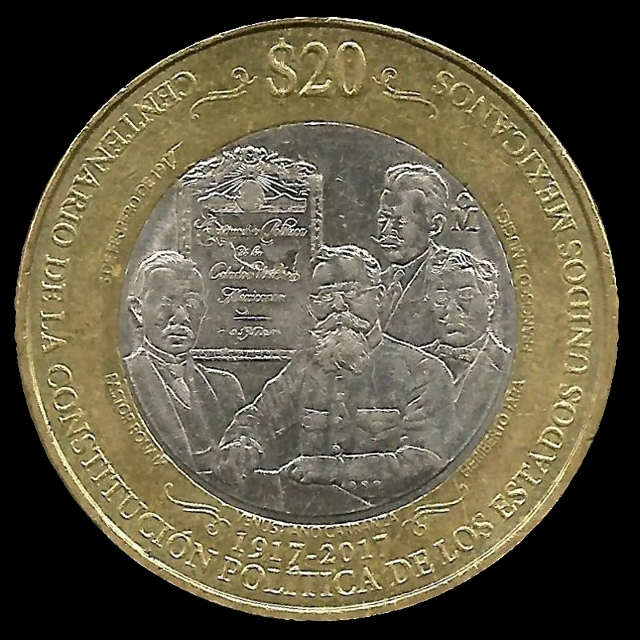 20 pesos mexicano