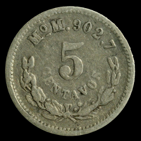5 Centavos de peso mexicano