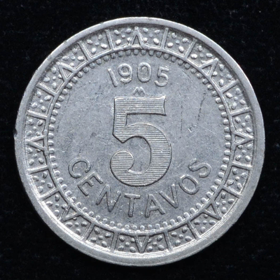 5 Centavos de peso mexicano