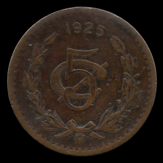 5 Centavos de peso mexicano