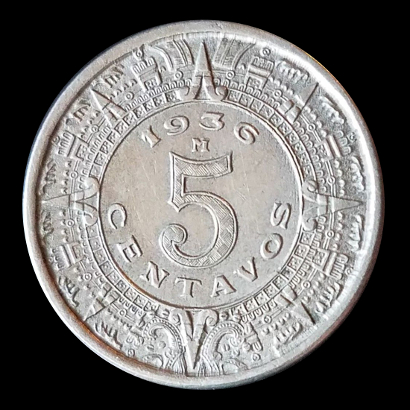 5 Centavos de peso mexicano