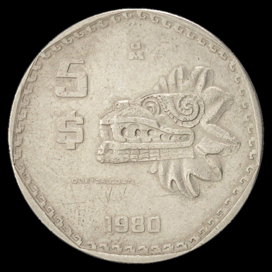 5 Pesos mexicano