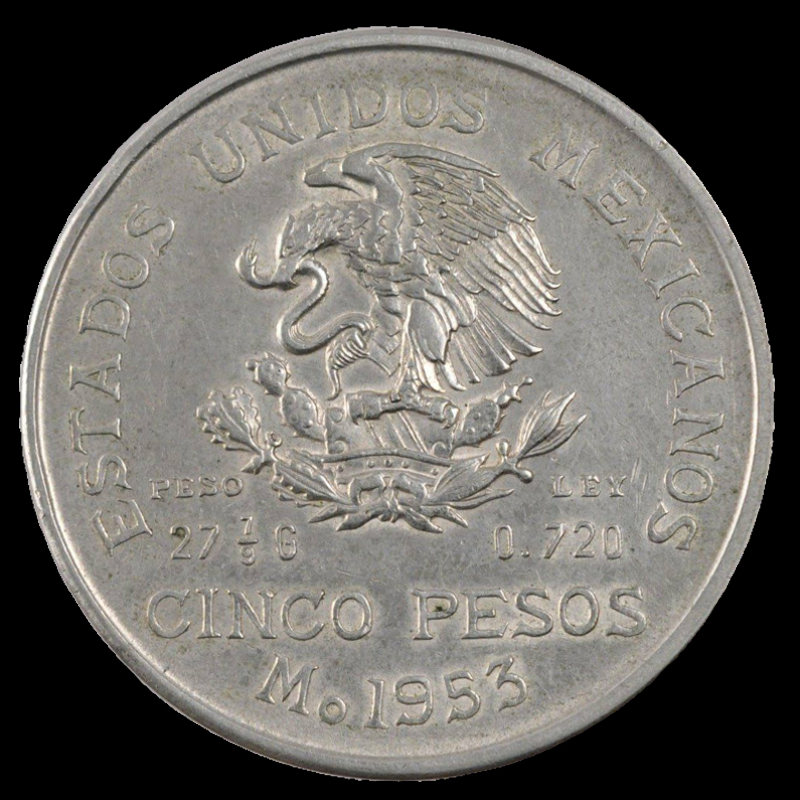 5 Pesos mexicano