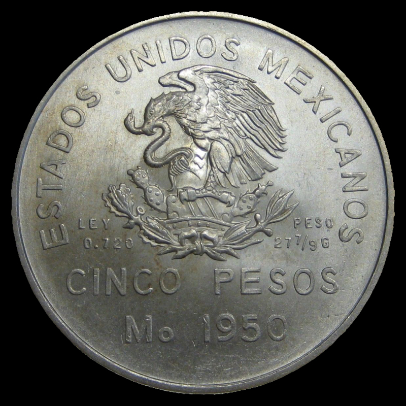 5 Pesos mexicano