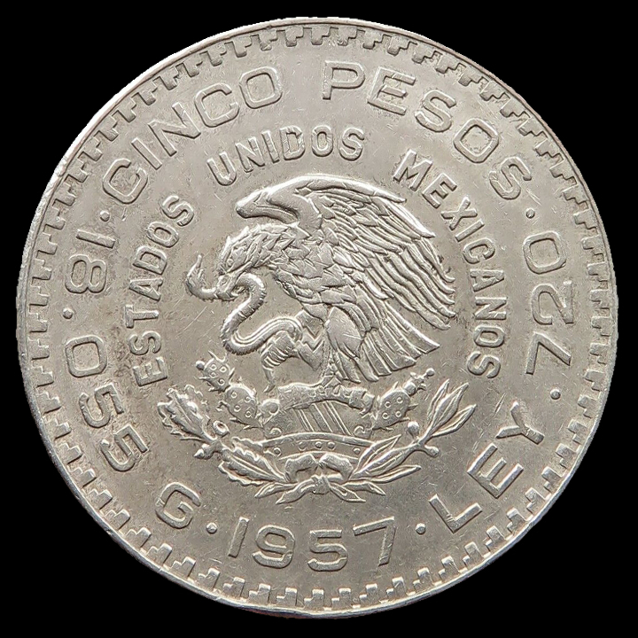5 Pesos mexicano