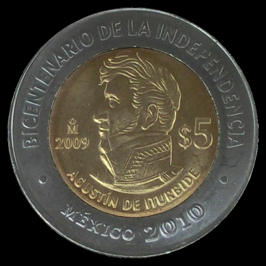 5 Pesos mexicano