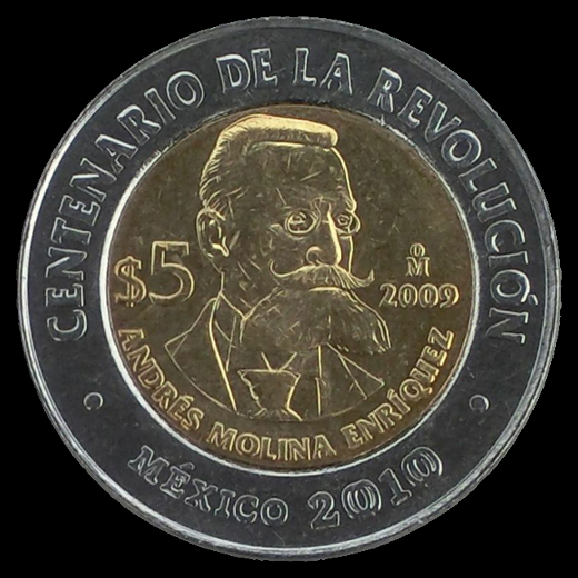 5 Pesos mexicano