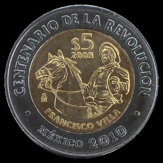 5 Pesos mexicano