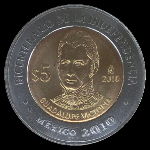 5 Pesos mexicano