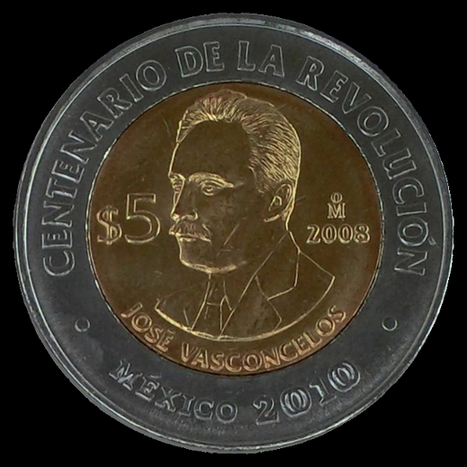 5 Pesos mexicano