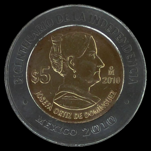5 Pesos mexicano
