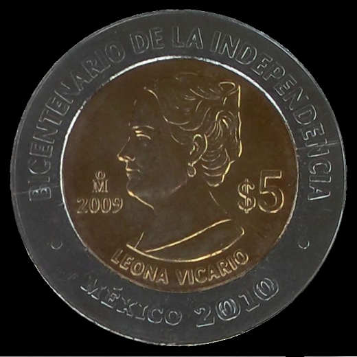 5 Pesos mexicano