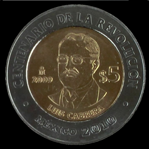 5 Pesos mexicano