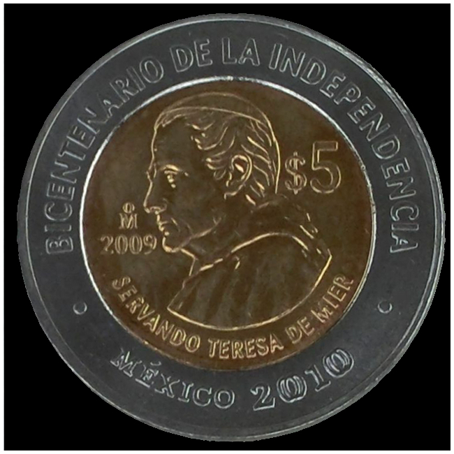5 Pesos mexicano