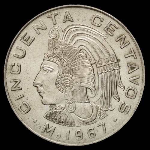 50 Centavos de peso mexicano