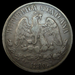 50 Centavos de peso mexicano