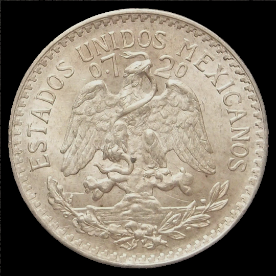50 Centavos de peso mexicano